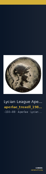 Lycian League Aperlae Troxell 1982 3.76 — CANOA