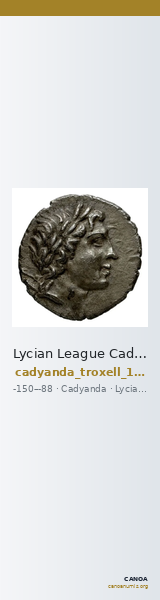 Lycian League Cadyanda Troxell 1982 2.8 — CANOA