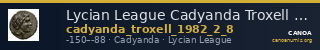 Lycian League Cadyanda Troxell 1982 2.8 — CANOA