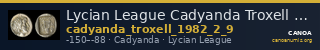 Lycian League Cadyanda Troxell 1982 2.9 — CANOA