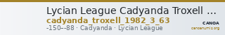 Lycian League Cadyanda Troxell 1982 3.63 — CANOA