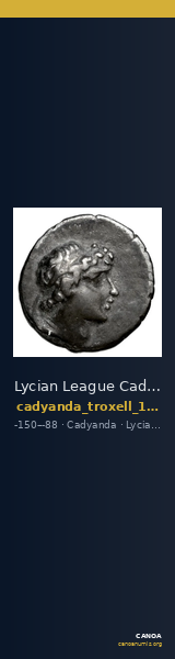 Lycian League Cadyanda Troxell 1982 3.64 — CANOA