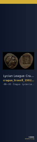 Lycian League Cragus Troxell 1982 4.102 — CANOA