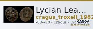 Lycian League Cragus Troxell 1982 4.102 — CANOA