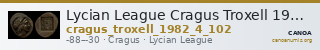 Lycian League Cragus Troxell 1982 4.102 — CANOA