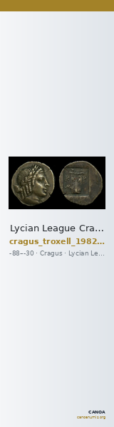 Lycian League Cragus Troxell 1982 4.104 — CANOA