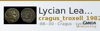 Lycian League Cragus Troxell 1982 4.104 — CANOA
