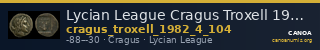 Lycian League Cragus Troxell 1982 4.104 — CANOA