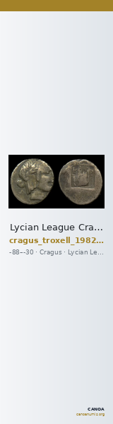 Lycian League Cragus Troxell 1982 4.105 — CANOA