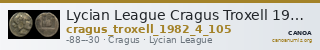 Lycian League Cragus Troxell 1982 4.105 — CANOA