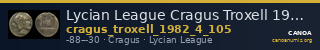 Lycian League Cragus Troxell 1982 4.105 — CANOA