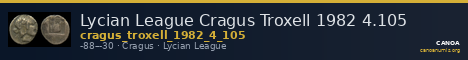 Lycian League Cragus Troxell 1982 4.105 — CANOA