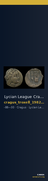 Lycian League Cragus Troxell 1982 4.106 — CANOA