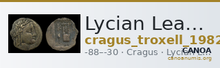 Lycian League Cragus Troxell 1982 4.106 — CANOA