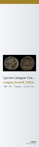 Lycian League Cragus Troxell 1982 4.84 — CANOA