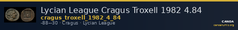 Lycian League Cragus Troxell 1982 4.84 — CANOA