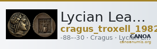 Lycian League Cragus Troxell 1982 4.88 — CANOA