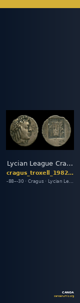 Lycian League Cragus Troxell 1982 4.89 — CANOA