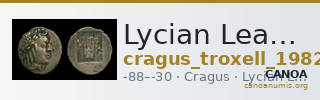 Lycian League Cragus Troxell 1982 4.89 — CANOA