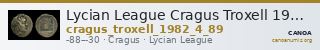 Lycian League Cragus Troxell 1982 4.89 — CANOA