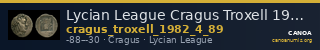 Lycian League Cragus Troxell 1982 4.89 — CANOA