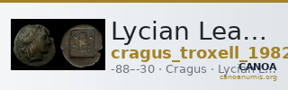 Lycian League Cragus Troxell 1982 4.90 — CANOA