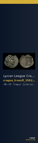 Lycian League Cragus Troxell 1982 4.93 — CANOA