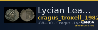 Lycian League Cragus Troxell 1982 4.93 — CANOA
