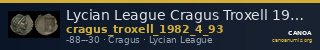 Lycian League Cragus Troxell 1982 4.93 — CANOA