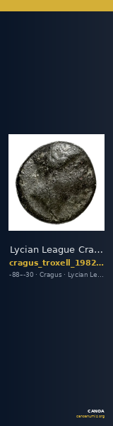 Lycian League Cragus Troxell 1982 4.94 — CANOA