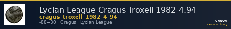 Lycian League Cragus Troxell 1982 4.94 — CANOA