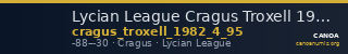 Lycian League Cragus Troxell 1982 4.95 — CANOA