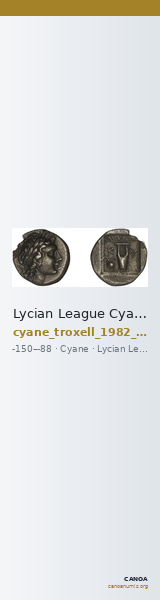Lycian League Cyaneae Troxell 1982 2.25 — CANOA