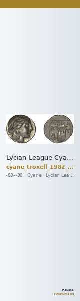 Lycian League Cyaneae Troxell 1982 4.100 — CANOA