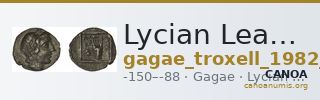Lycian League Gagae Troxell 1982 2.39 — CANOA