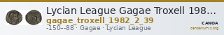Lycian League Gagae Troxell 1982 2.39 — CANOA