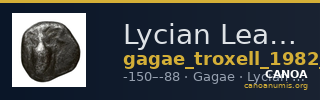 Lycian League Gagae Troxell 1982 3.83 — CANOA