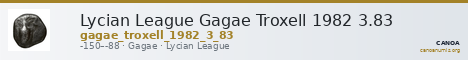 Lycian League Gagae Troxell 1982 3.83 — CANOA