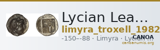 Lycian League Limyra Troxell 1982 2.36 — CANOA
