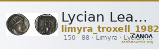 Lycian League Limyra Troxell 1982 2.5 — CANOA