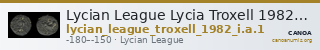 Lycian League Lycia Troxell 1982 I.A.1 — CANOA
