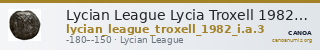 Lycian League Lycia Troxell 1982 I.A.3 — CANOA