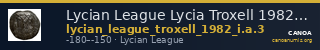 Lycian League Lycia Troxell 1982 I.A.3 — CANOA