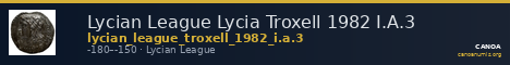 Lycian League Lycia Troxell 1982 I.A.3 — CANOA