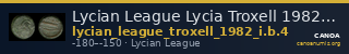 Lycian League Lycia Troxell 1982 I.B.4 — CANOA