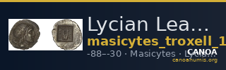 Lycian League Masicytes Troxell 1982 4.103 — CANOA