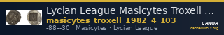 Lycian League Masicytes Troxell 1982 4.103 — CANOA