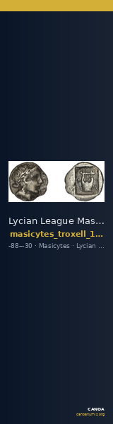 Lycian League Masicytes Troxell 1982 4.85 — CANOA