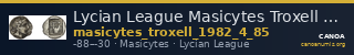 Lycian League Masicytes Troxell 1982 4.85 — CANOA