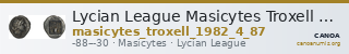 Lycian League Masicytes Troxell 1982 4.87 — CANOA
